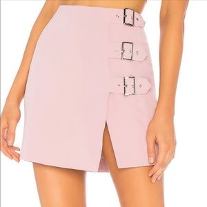 Pink Delaney Mini Skirt from NBD (Revolve)